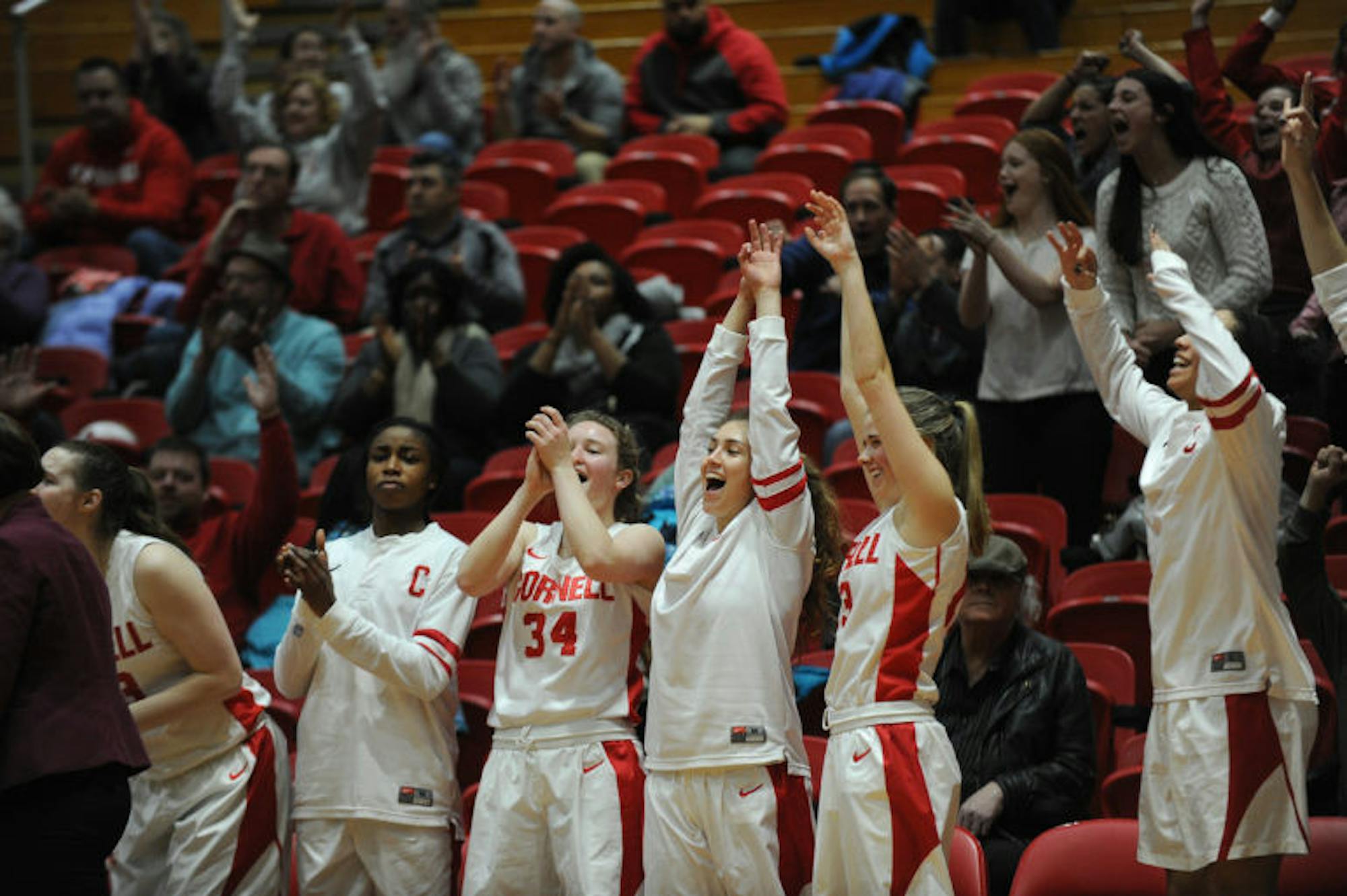 Women's Basketball vs. Brown University at Newman Arena on March.4 2017 (Cameron Pollack/ Sun Photography Editor)