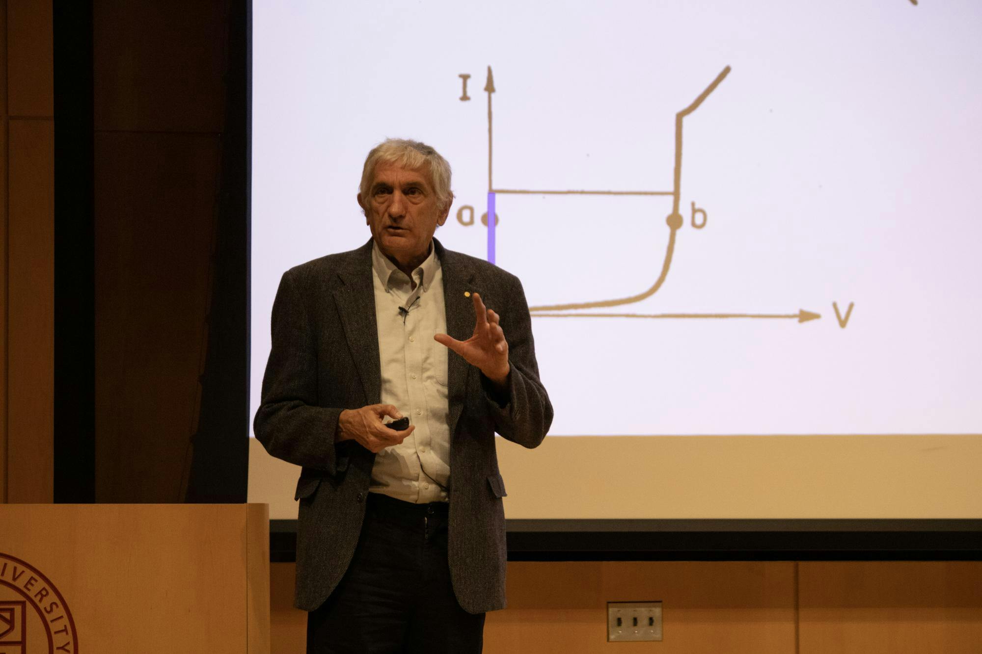 John Martinis Lecturing