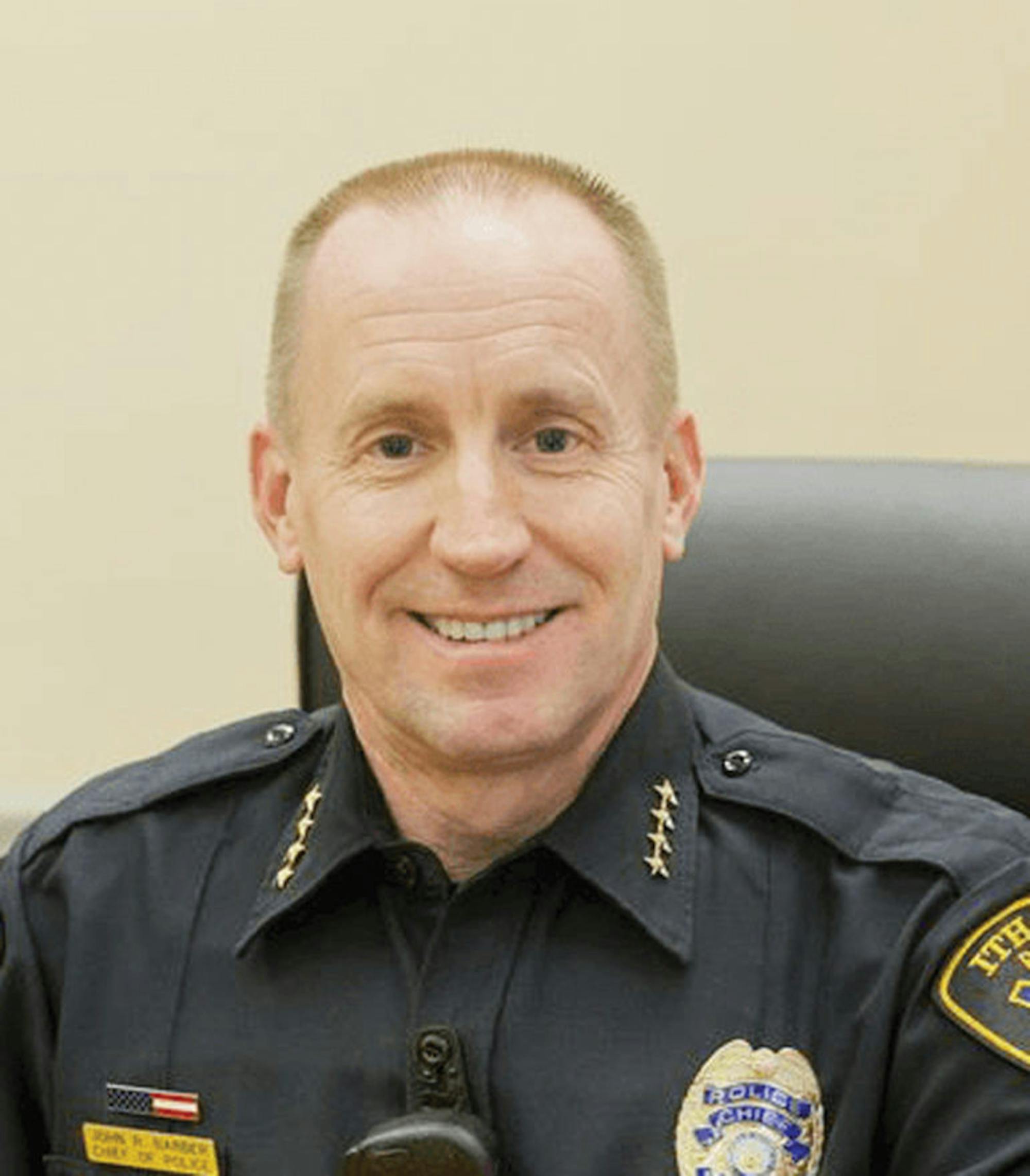Chief John Barber has been with the Ithaca Police Department since 1994.