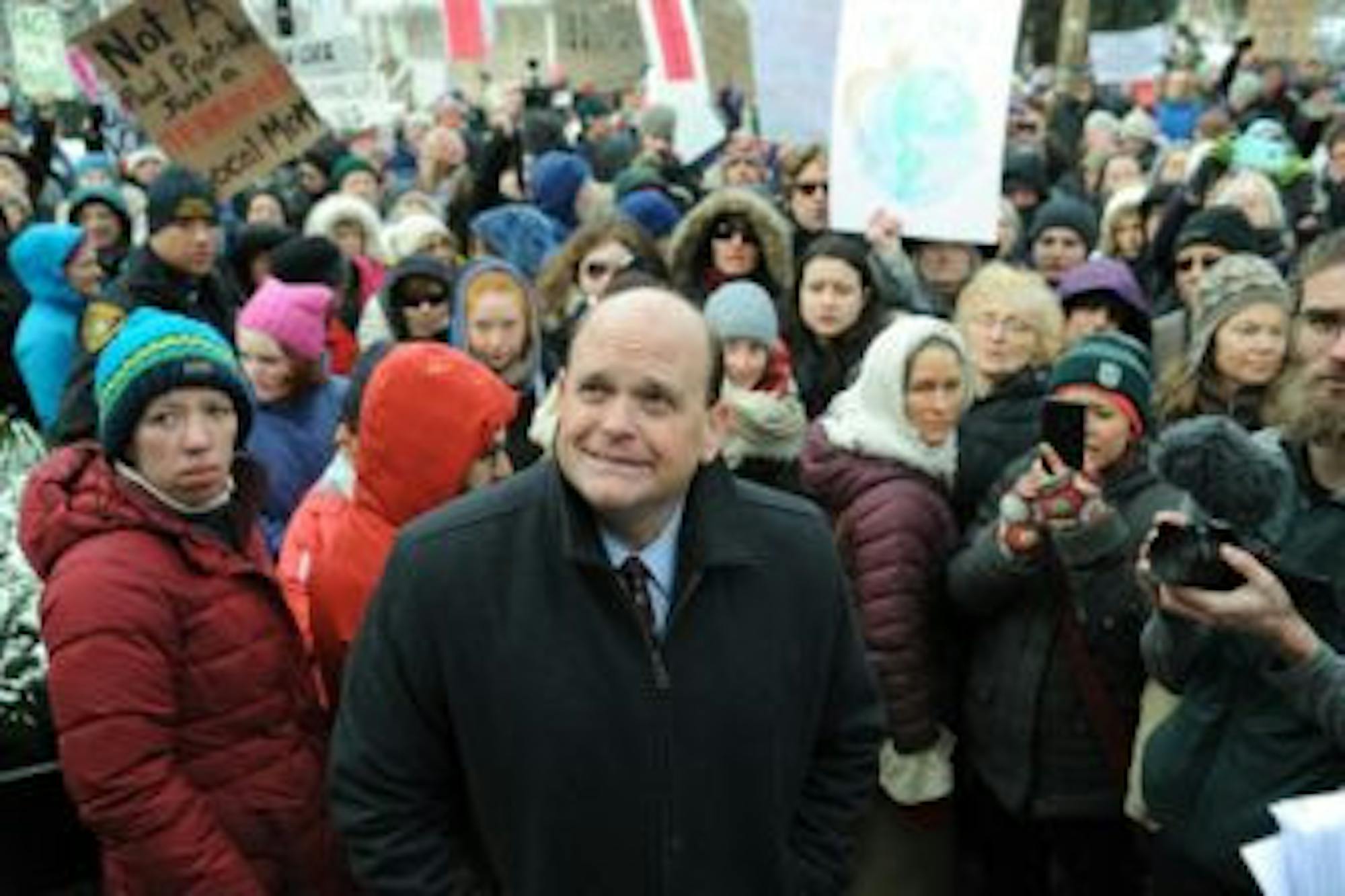 Rep. Tom Reed (R-NY) faced intense local opposition the last time Republicans attempted to repeal Obamacare, March 11th, 2017.