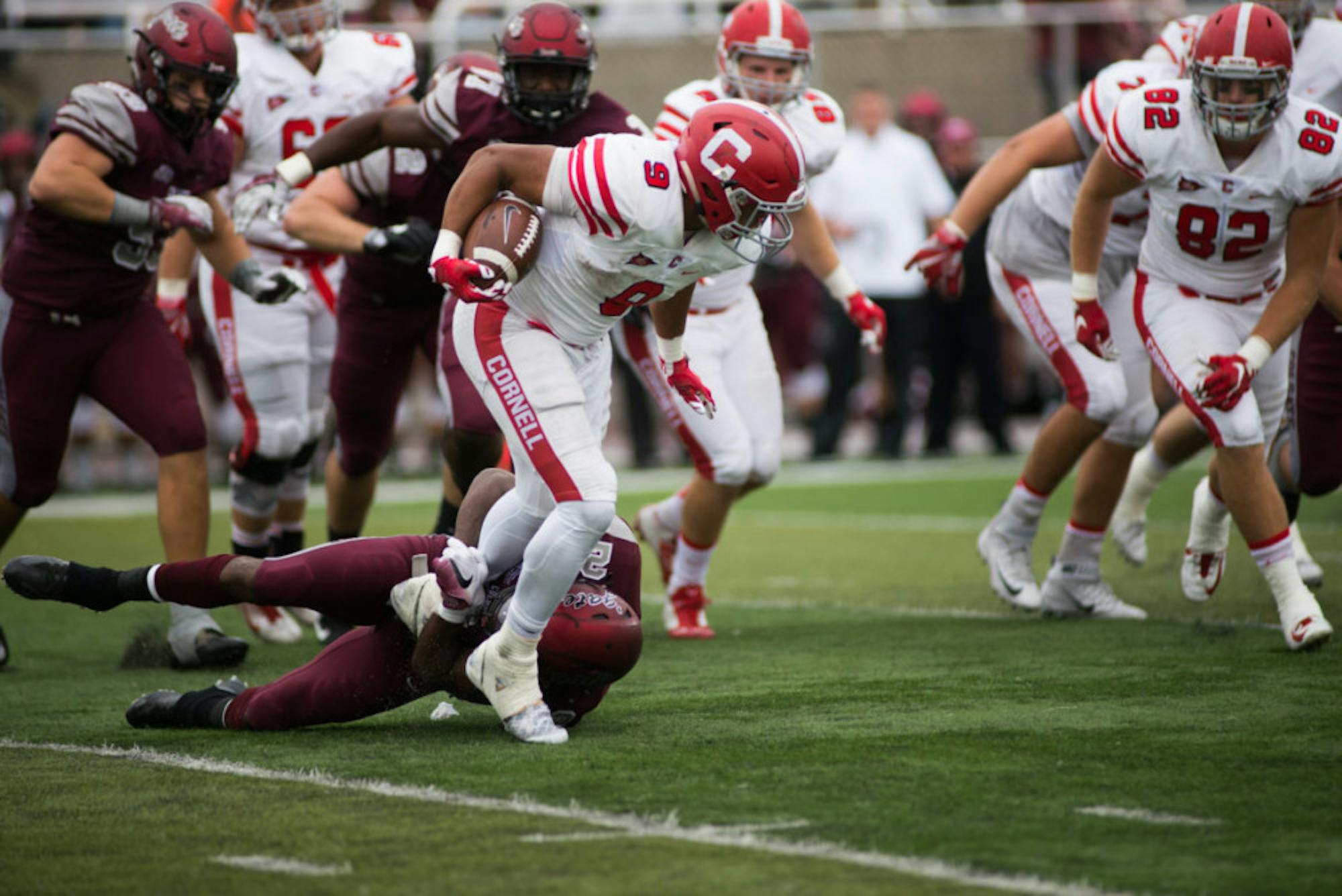 On a last second touchdown, Cornell shocked Colgate on the road last year.