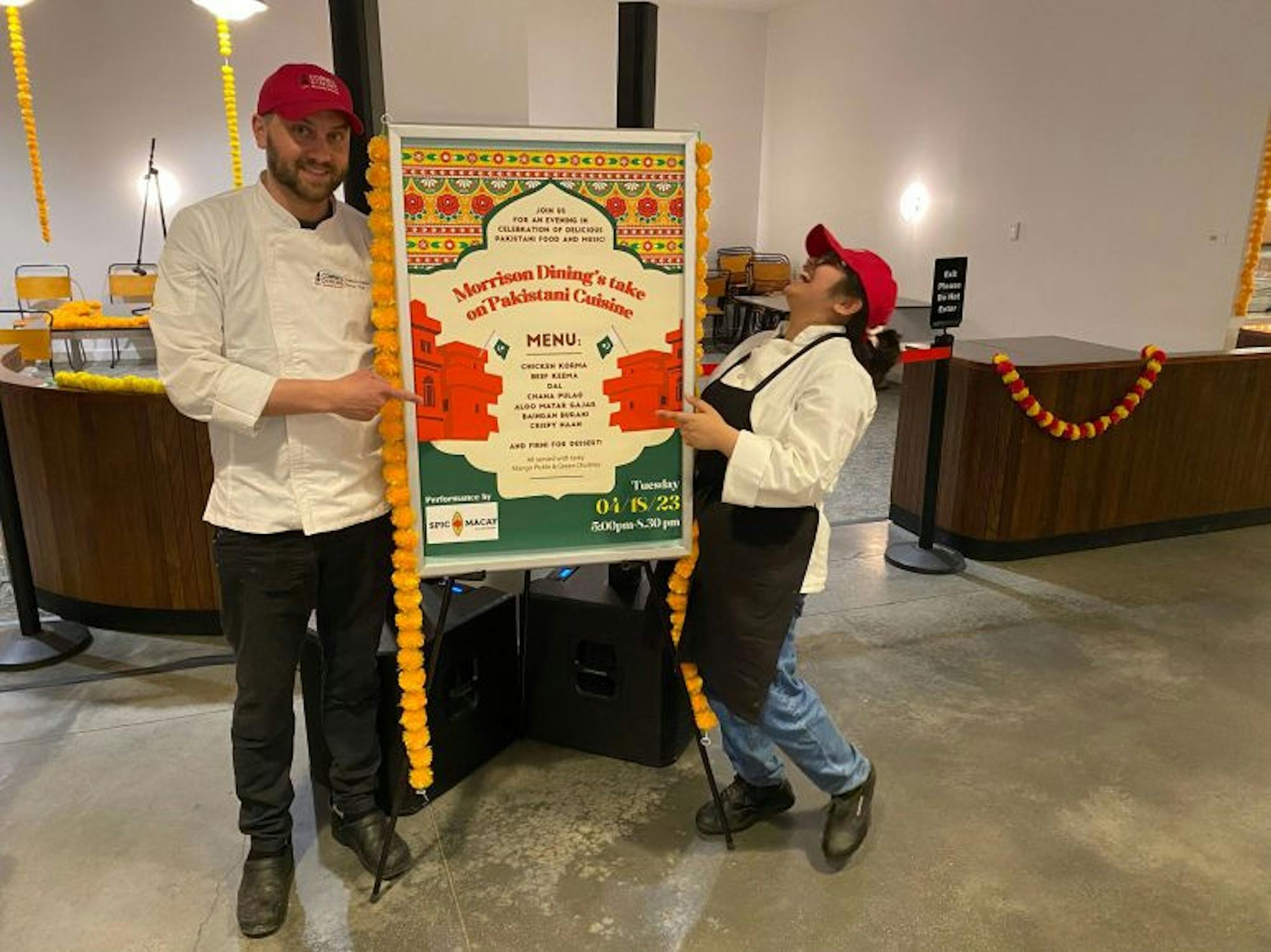 Noor-Jehan-and-Chef-Joshua-at-Pakistani-Night-by-Noor-Jehan-Staff-Writer-scaled