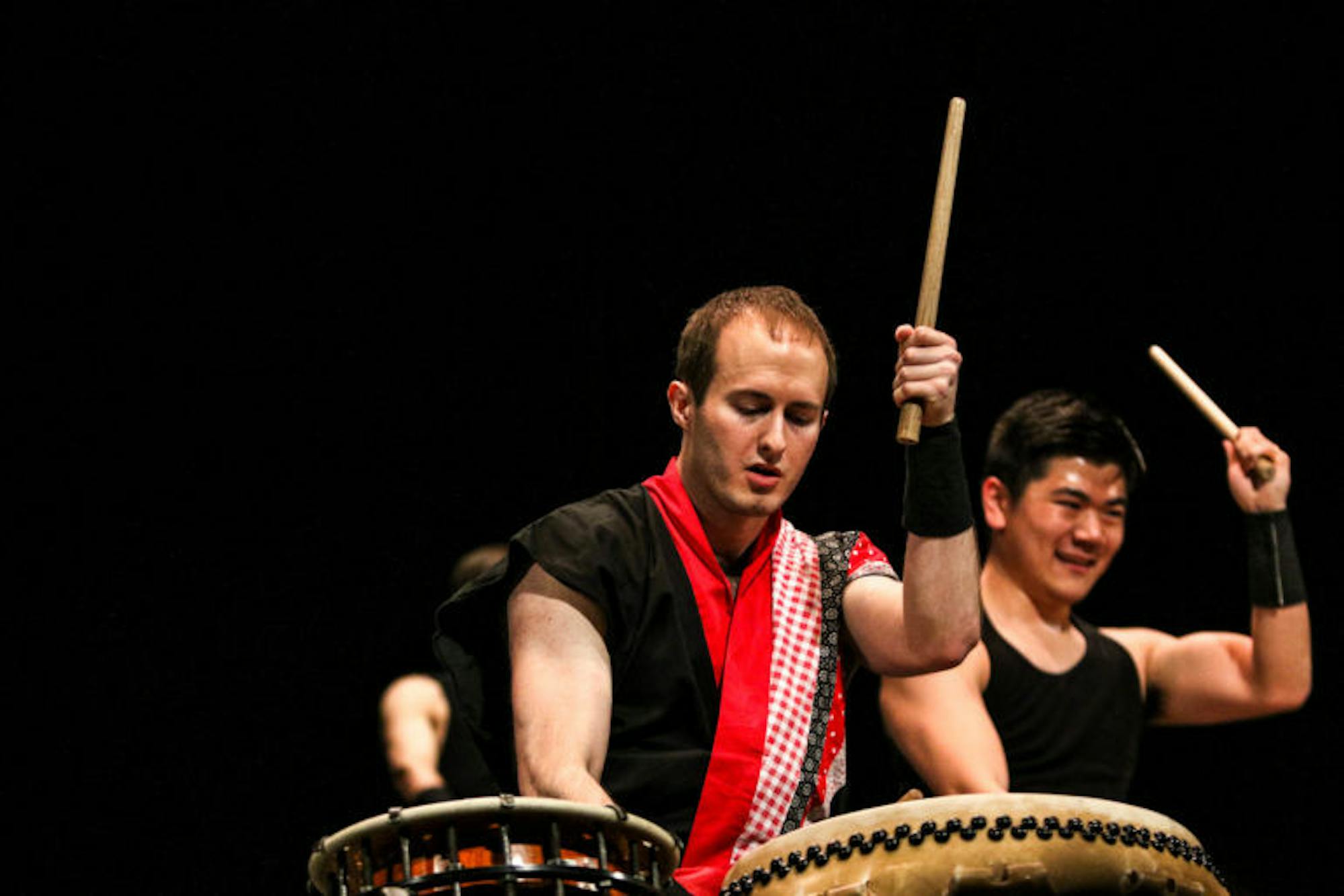 Yamatai performs at their annual showcase, PULSE, at Bailey Hall on Saturday night.