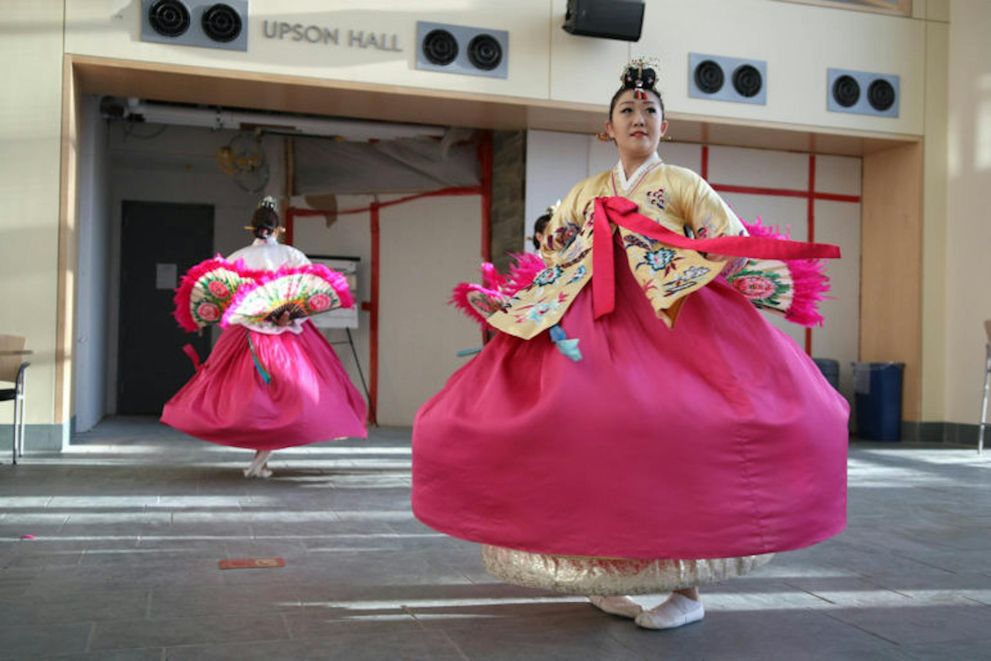 Korean dance group Hanchum performs at AIESEC Global Village on 14th April 2017
