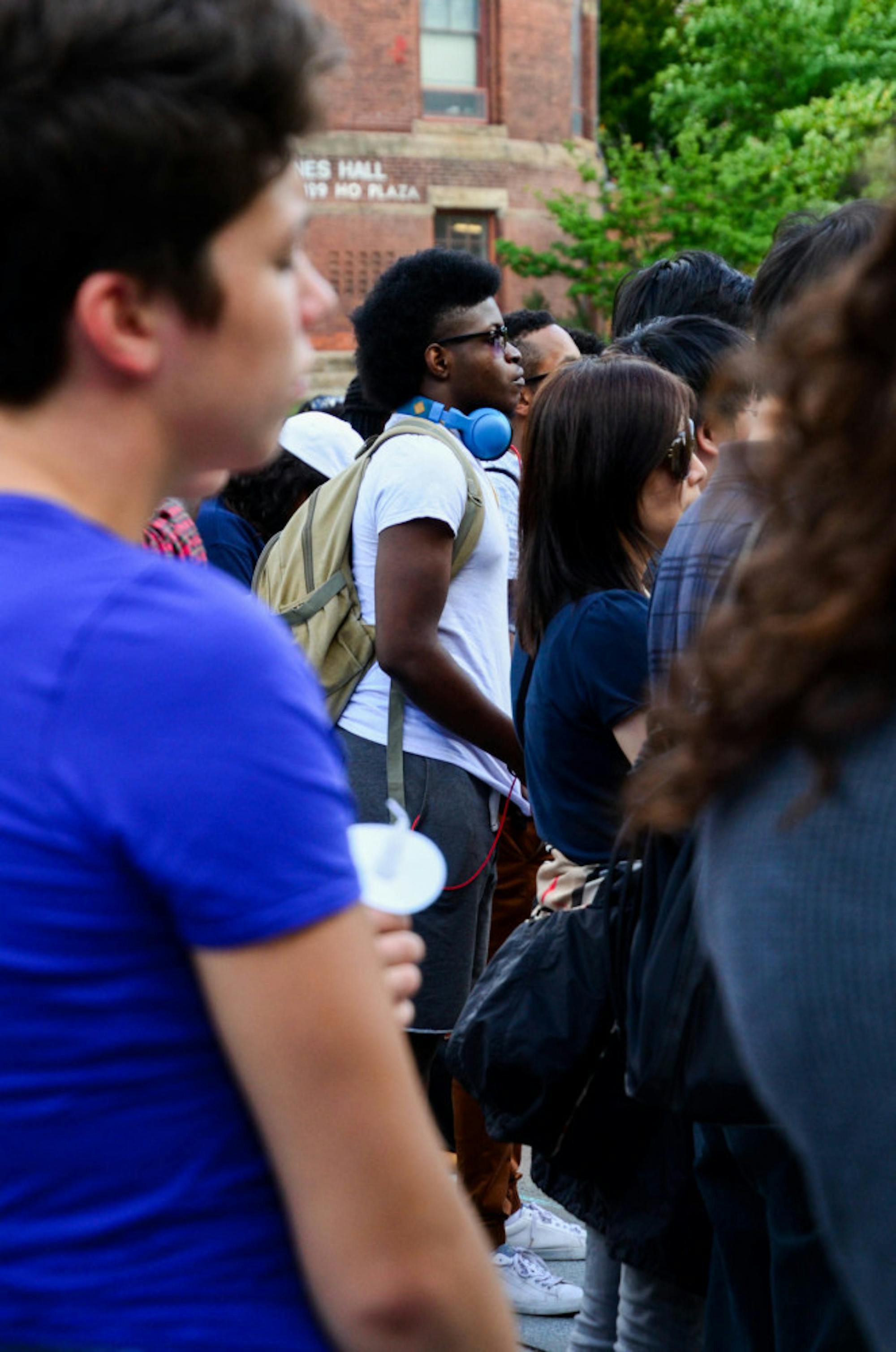 Students at Thursday's vigil expressed concerns about safety on Cornell's campus.