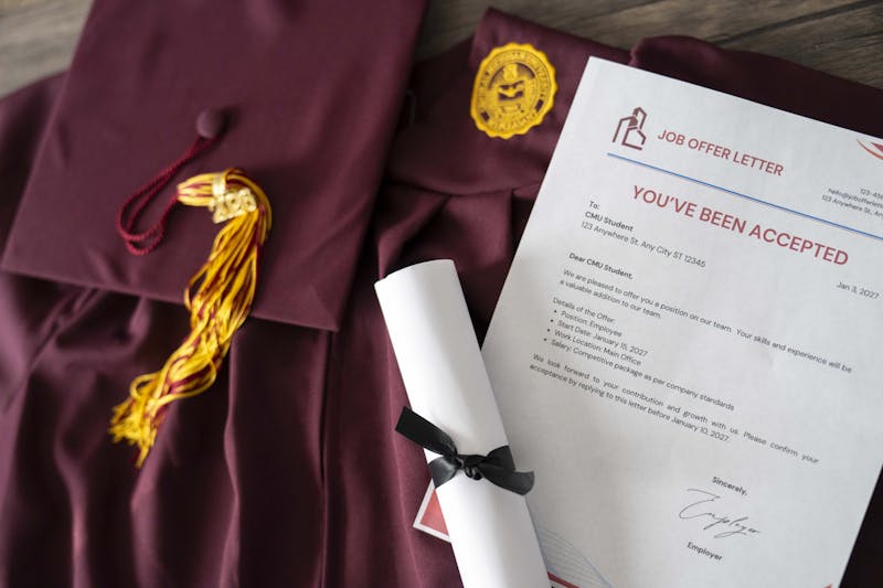 Uncertain job market is no match for graduates, CMU officials say