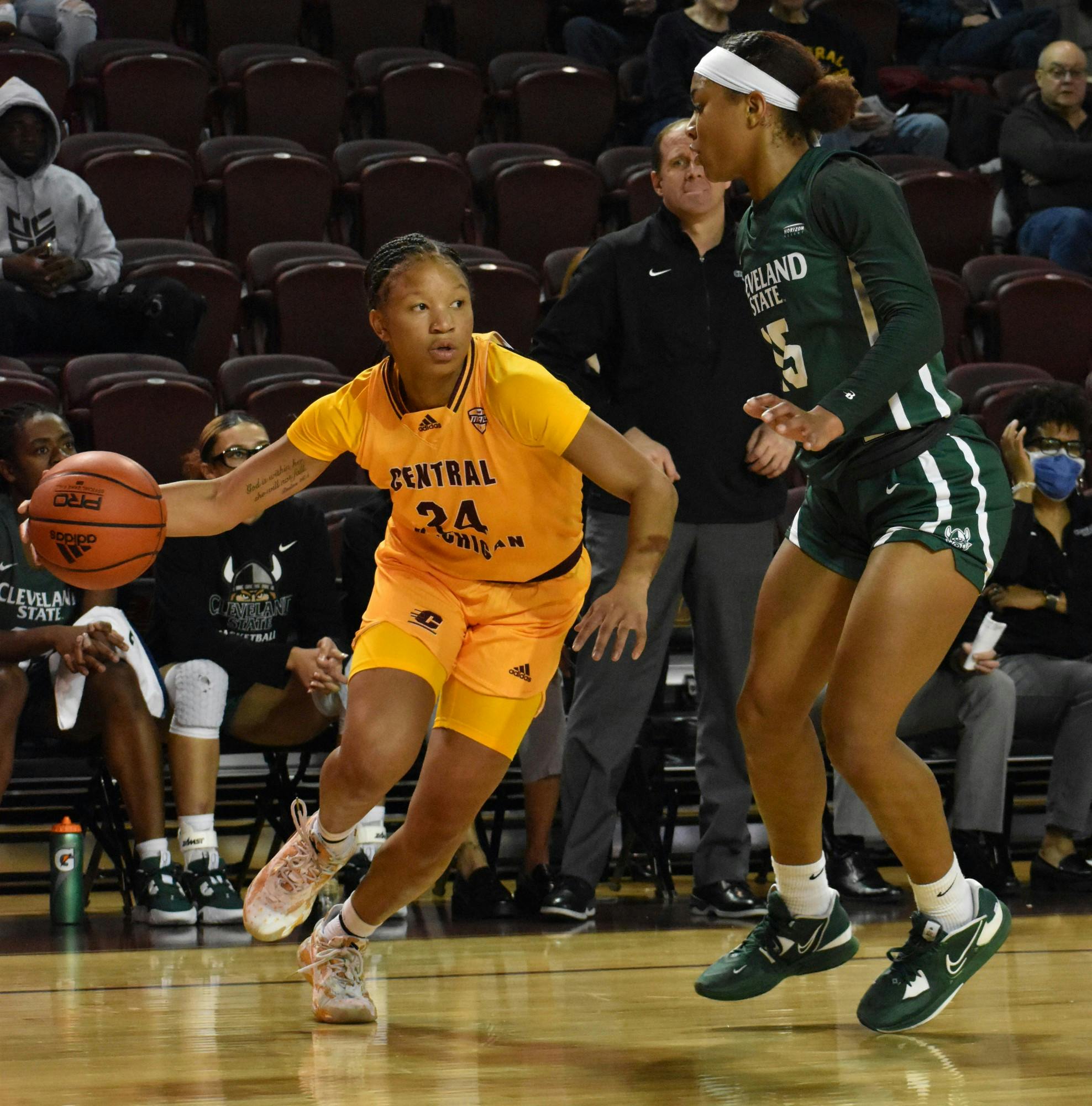 Central Michigan Life - GALLERY: CMU Women's Basketball Vs Cleveland State