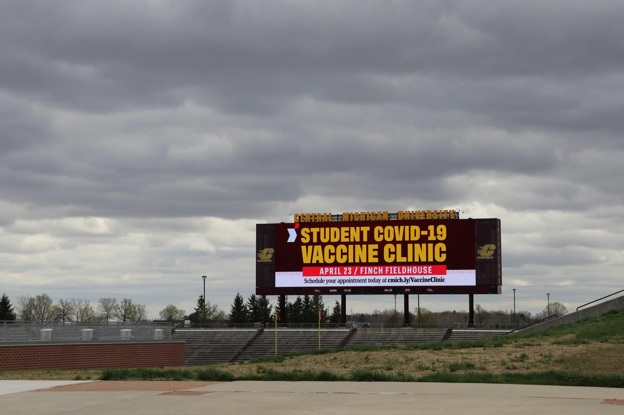 Student Vaccine Clinic Billboard