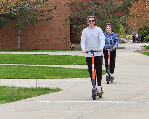 Hitching a ride: How to get around campus and Mount Pleasant