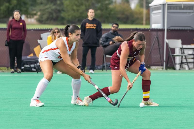 CMU Field Hockey defeats Ball State at home