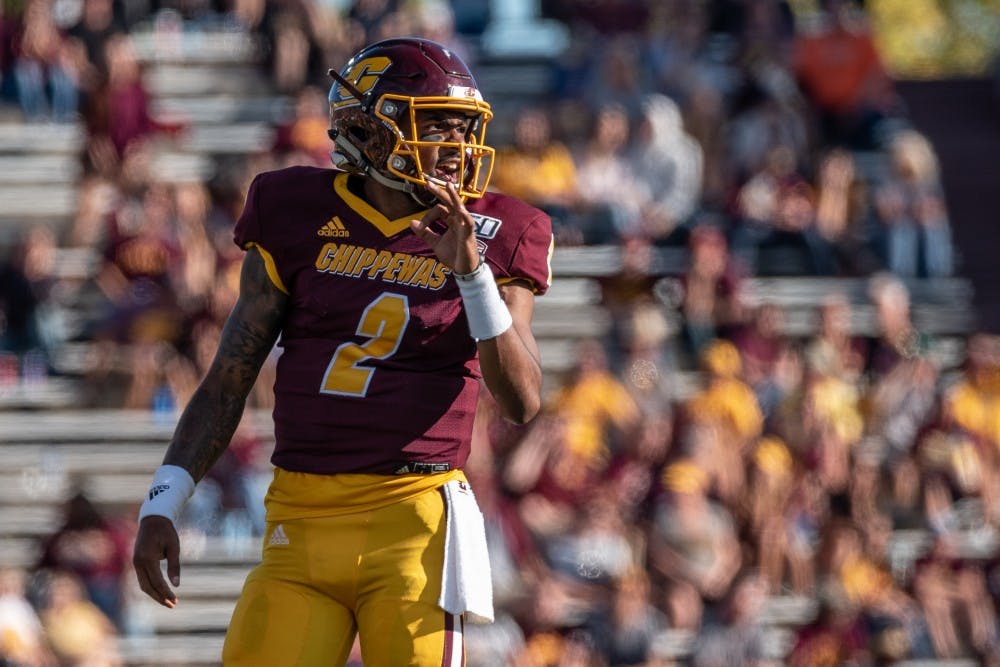 central michigan football jersey