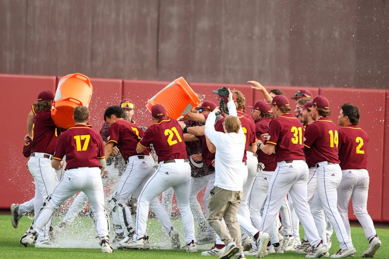 CMU baseball rallies in ninth to steal win in double-header against Ohio