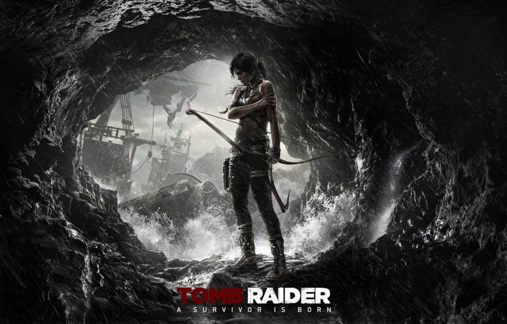 <p>Crystal Dynamics developed this 2013 action-adventure video game.</p>