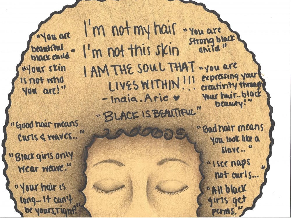 Art by Destiny Dortch, RHS, 12th grade.