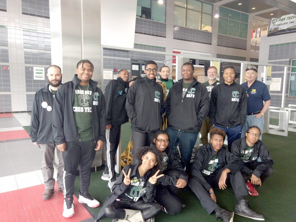 “Destination: Deep Space” was held at Cass Tech in March. Cass Tech’s robotics team finished ninth.