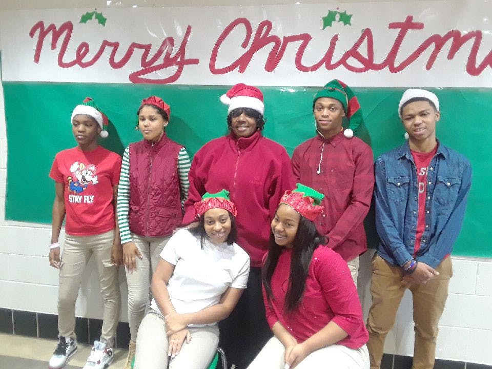 The Voice of the Ville’s staff wishes everyone a Merry Christmas. Photo by Asianna Franklin.