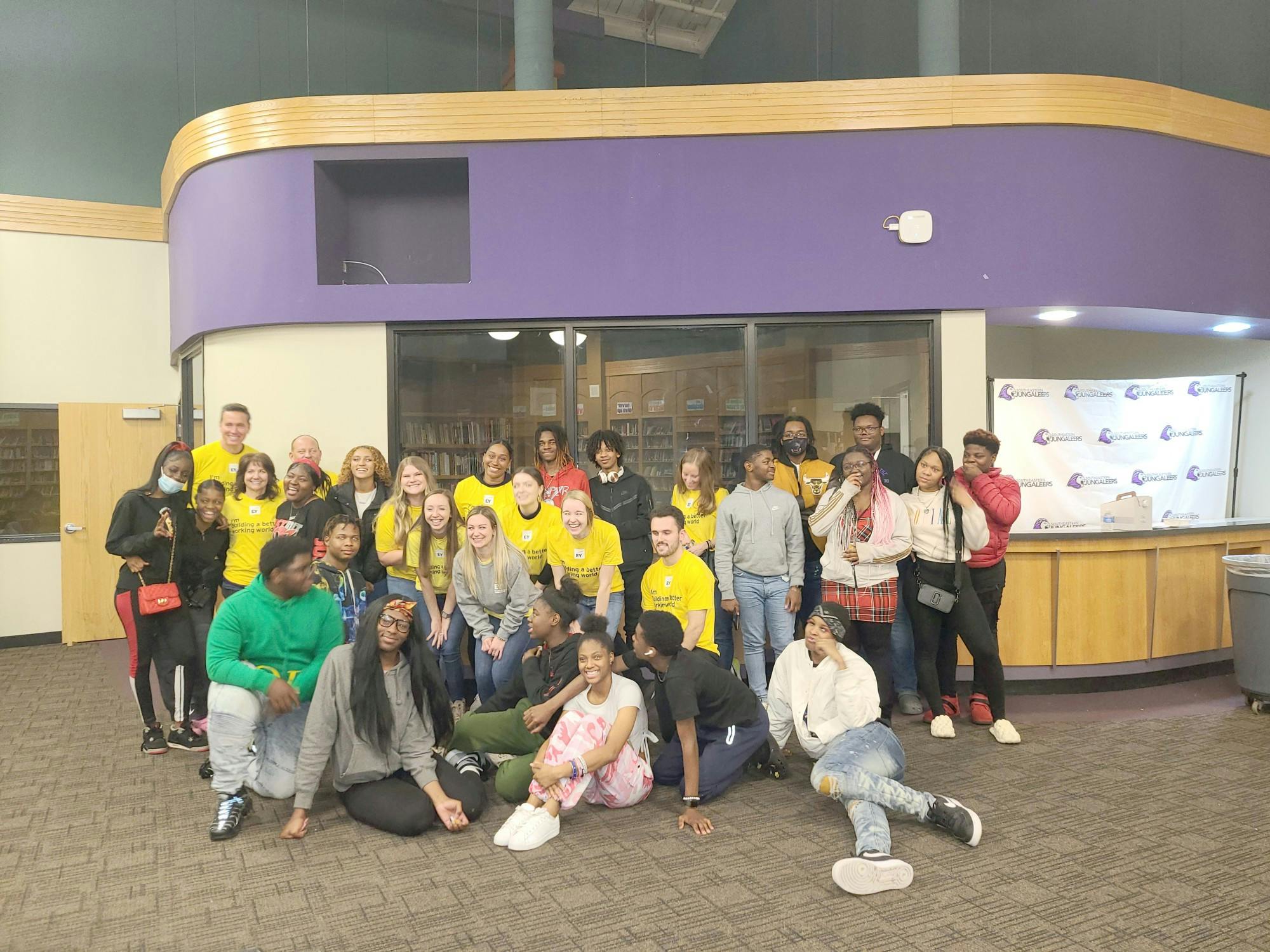 Southeastern's Ernst & Young program focuses on empowering students in high school so they can gain access to college and succeed in higher education. Courtesy photo.