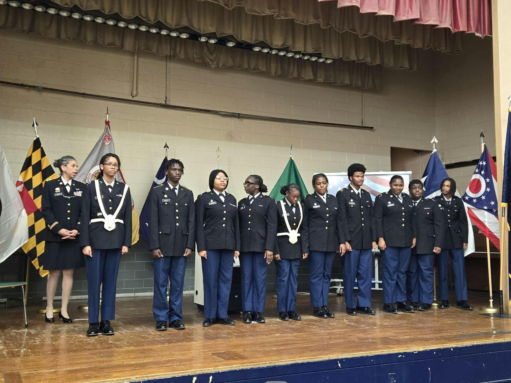 Cody’s JROTC students were honored on April 23. Courtesy photo.