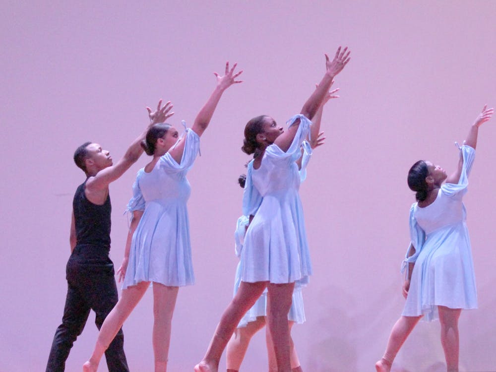 On Sunday during the 2020 MLK Legacy Awards, King’s Dance Workshop performs to “Glory.”&nbsp;