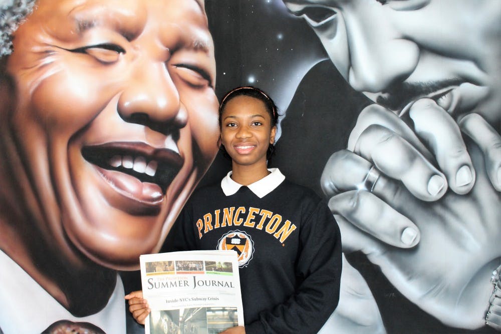 <p>Senior Alana Burke was one of 39 high school students accepted from across the U.S. into Princeton’s Summer Journalism Program.</p>