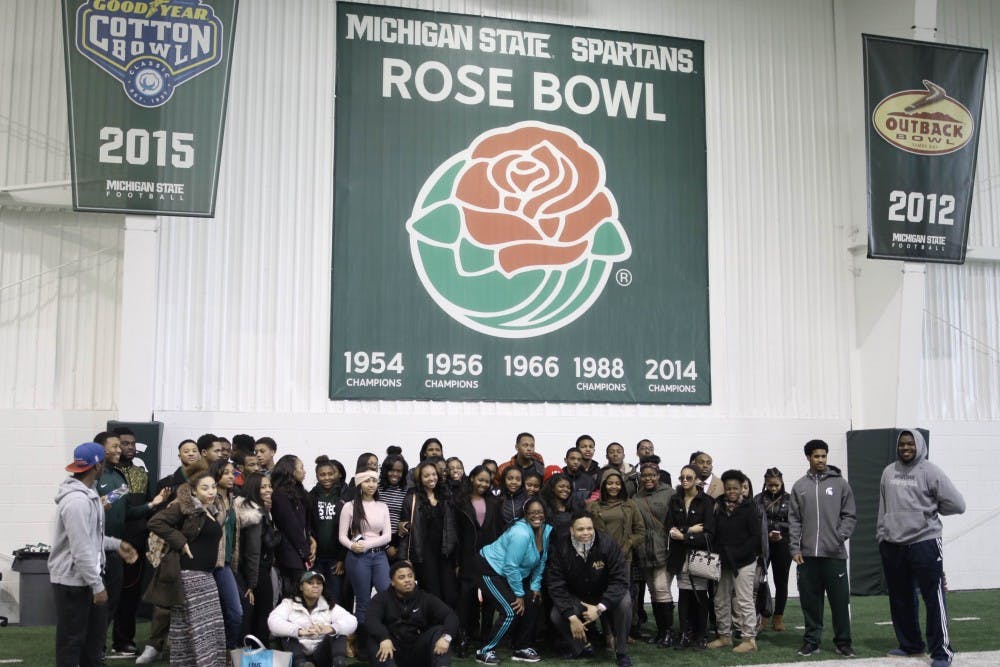 Cass Tech visited Michigan State on Feb. 23.