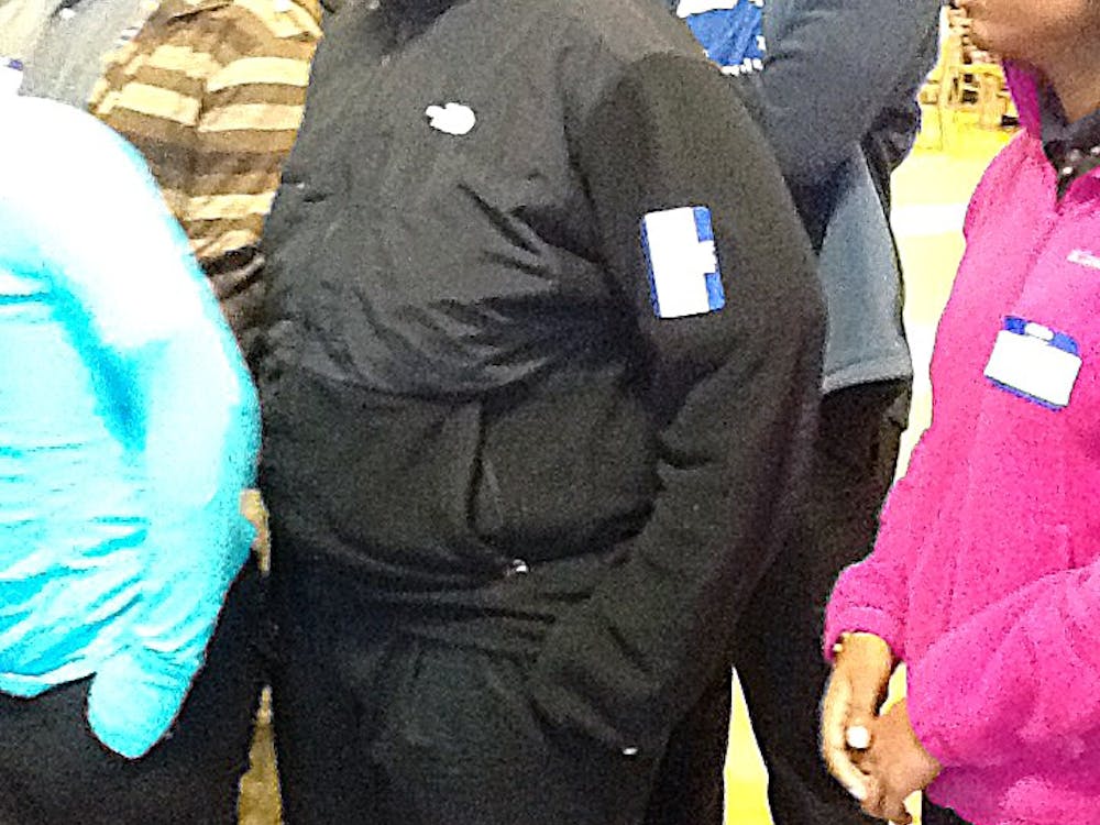 EEVPA students pictured at GIS Day hosted at Eastern Michigan University.