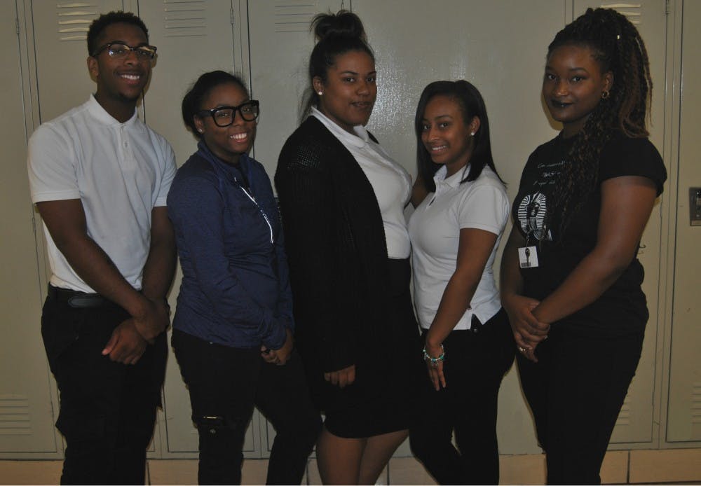 CMA's senior officers are ready to lead (left to right):&nbsp;Dejon McFarland, Taylor Ephriam, Patricia Johnson, Jada Purnell and&nbsp;Nwanyioma Osisiogu.