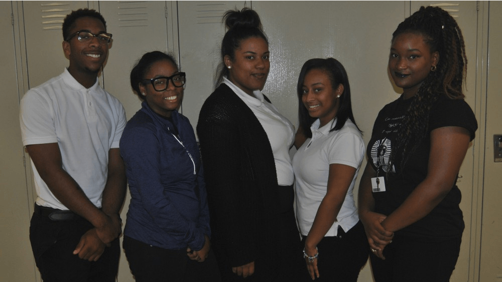 CMA's senior officers are ready to lead (left to right):&nbsp;Dejon McFarland, Taylor Ephriam, Patricia Johnson, Jada Purnell and&nbsp;Nwanyioma Osisiogu.