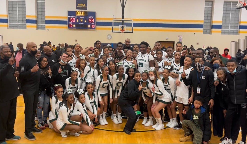 Cass Tech beat King, 58-54, in overtime to win its first district championship in five years. The state playoffs await.