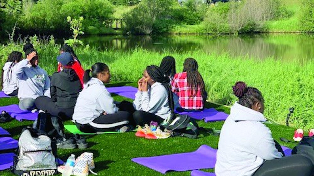 At the Lincoln Hills Restoration Retreat, the young ladies work on self-preservation through yoga and other activities.