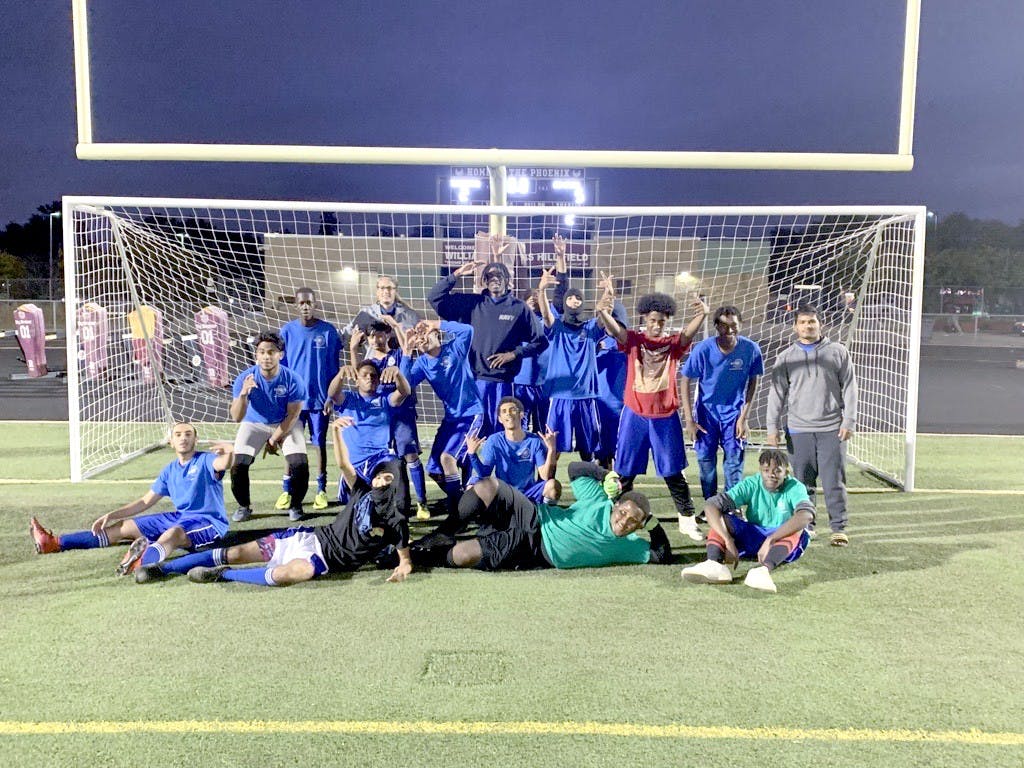 Benjamin Carson High School made history in September when it fielded its first varsity-level sports team.&nbsp;&nbsp;