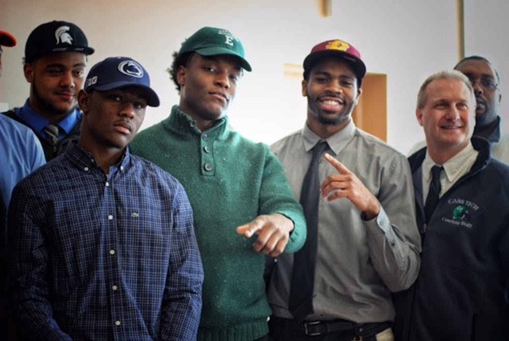 <p>Earlier this month,&nbsp;16 Technicians&nbsp;signed to Power 5, Division I and Division II schools&nbsp;during National Signing Day held at The Horatio Williams Foundation downtown Detroit.</p>