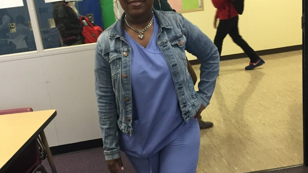 BCHS senior Marie Pearson is one of the 21 students on track to become a CNA.