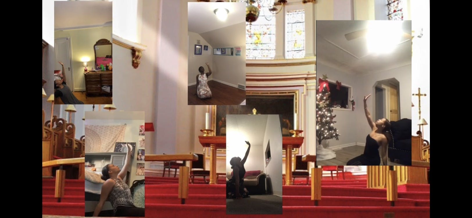 Even though virtual, the Crusaders Dance Workshop performed “Take Me Lord.” Photo by Crusaders' Chronicle.