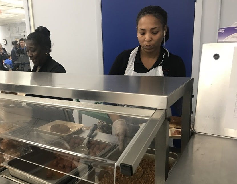 Lunch is served daily at BCHS.