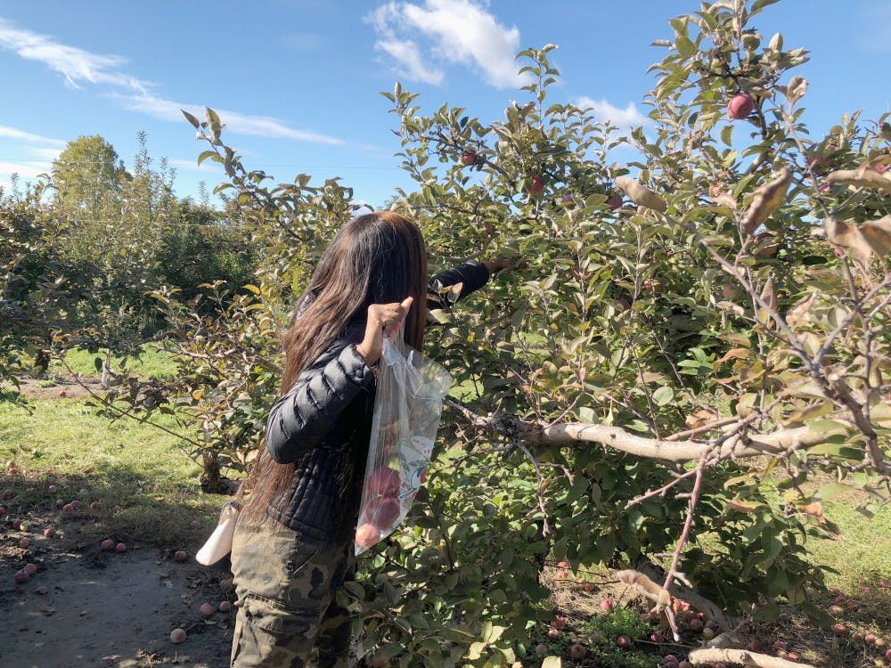 par part of a group of students chosen by deans to attend the trip because of their positive attendance, grades and conduct.