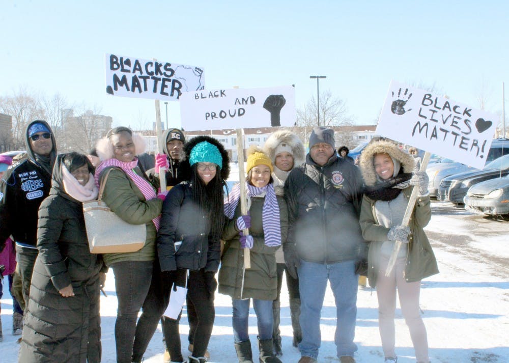 Despite cold temperatures, many participated in the 10th annual Martin Luther King Jr. Legacy March.&nbsp;