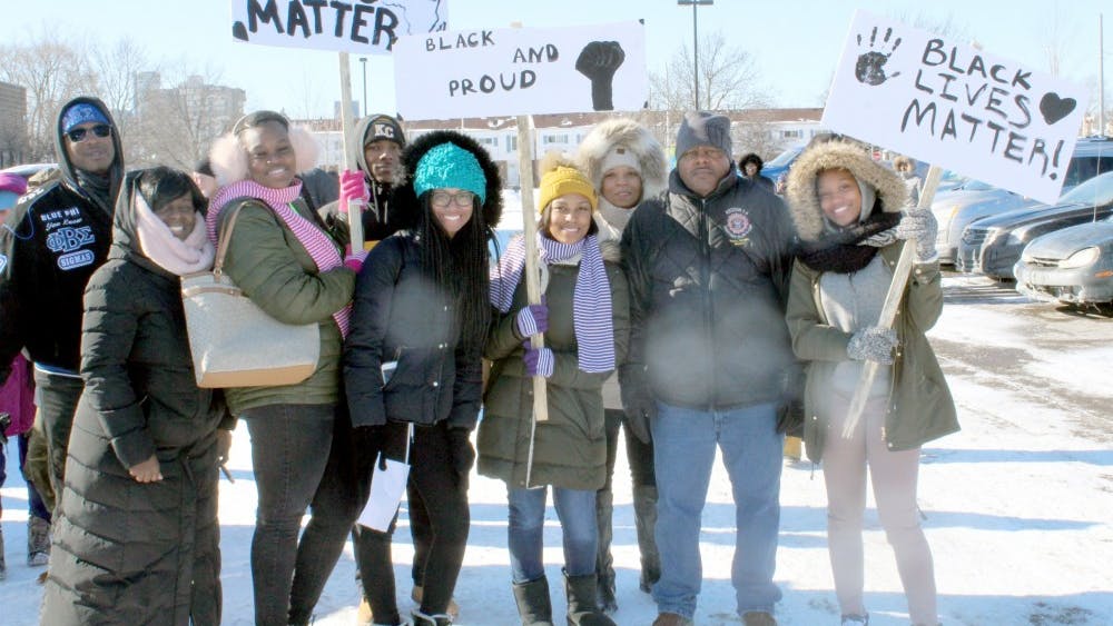 Despite cold temperatures, many participated in the 10th annual Martin Luther King Jr. Legacy March.&nbsp;