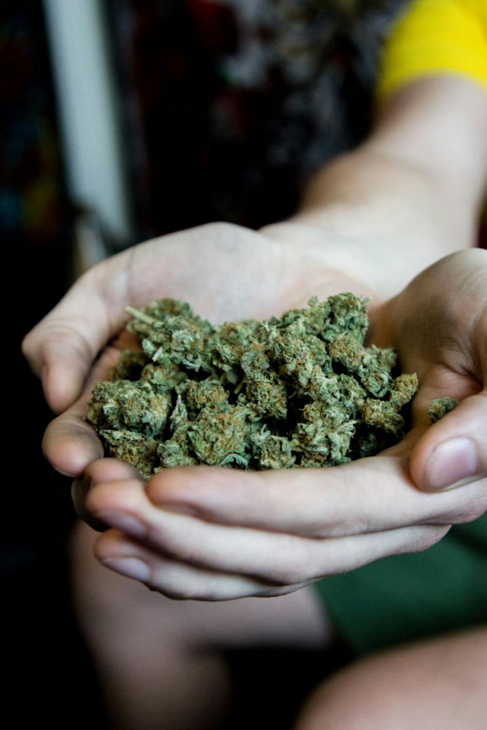 <p>A student holds more than 14 ounces of weed in his home less than a mile from campus. &nbsp;</p>