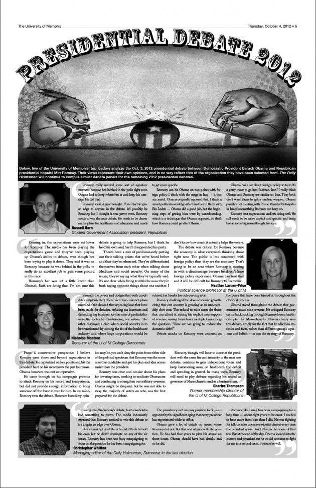 Presidential Debate 2012 Analysis