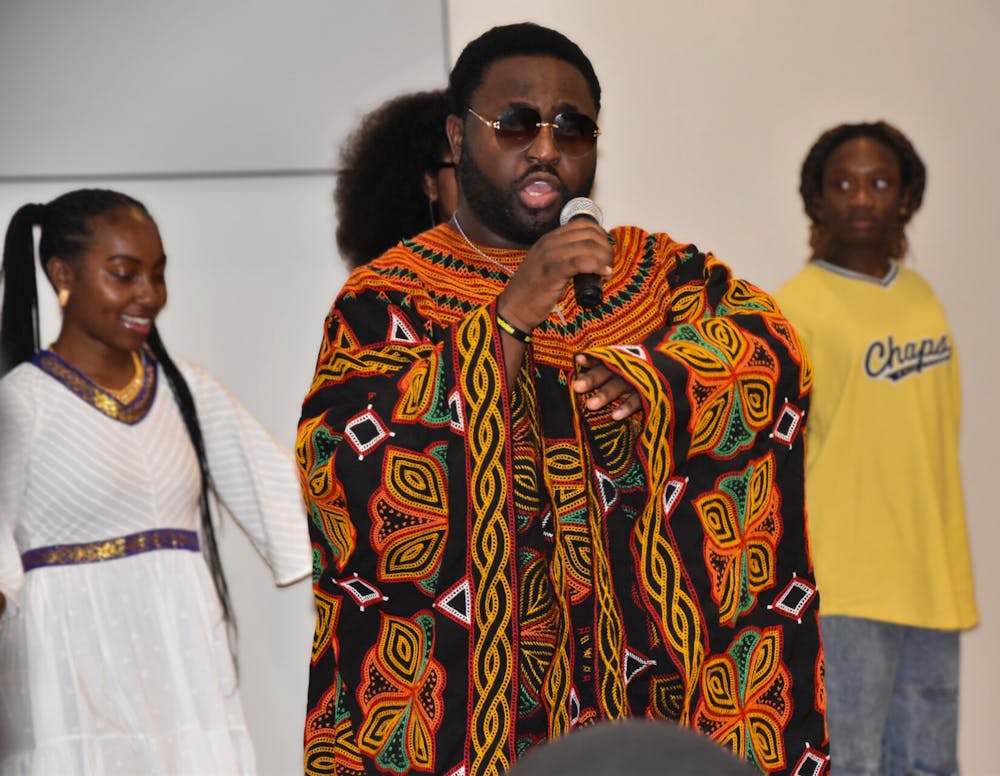 <p>Students showcased their cultural pride through music, clothing, and dance while celebrating unity.</p>