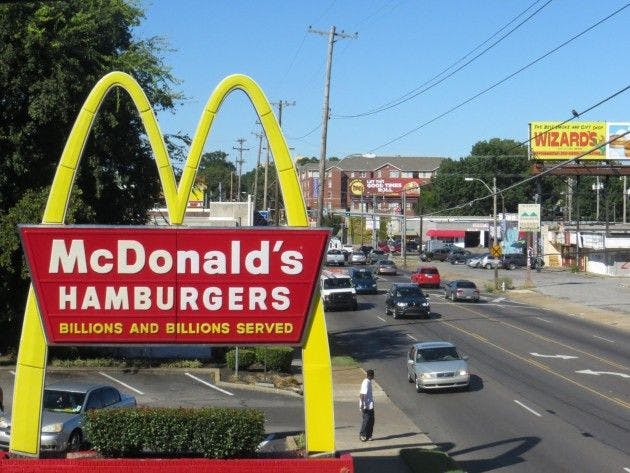 McDonald's isn't lovin' it