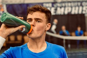 Men’s tennis look ahead after starting season with a bang