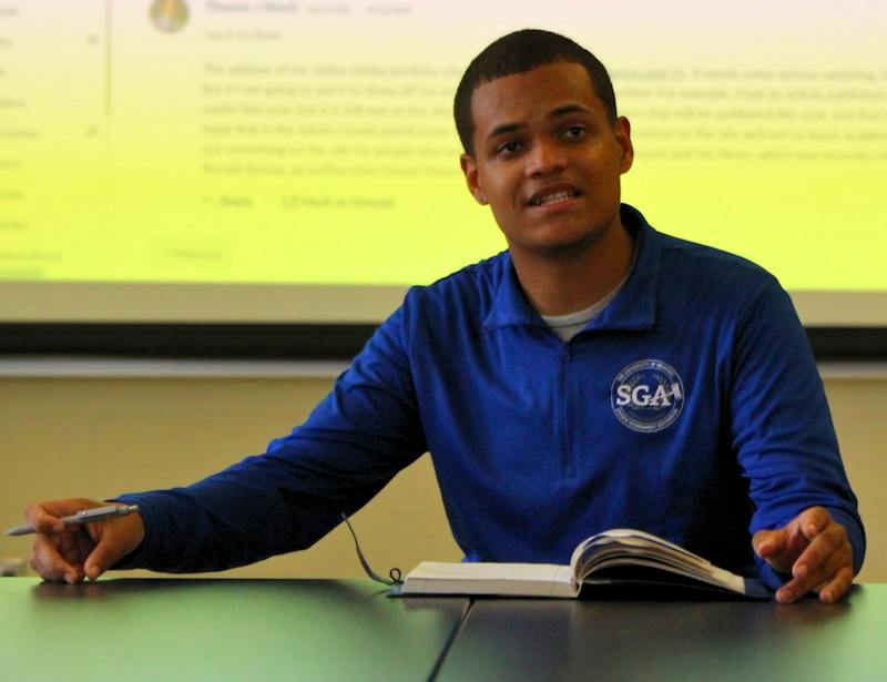 President LaDerrick Milton hopes to close gap between student government and campus