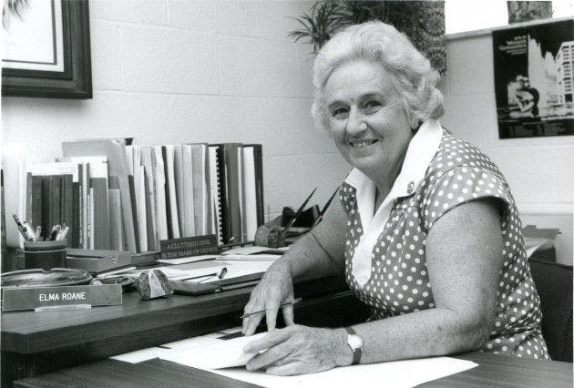 Women's athletics pioneer Elma Roane passes away