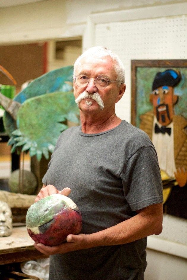 Second-time student crafts ceramic pieces