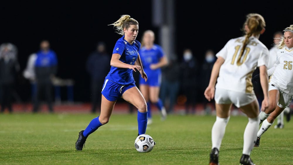 <p>The women's soccer team was handed their first loss of the season and currently sits with a 6-1-1 this season.</p>