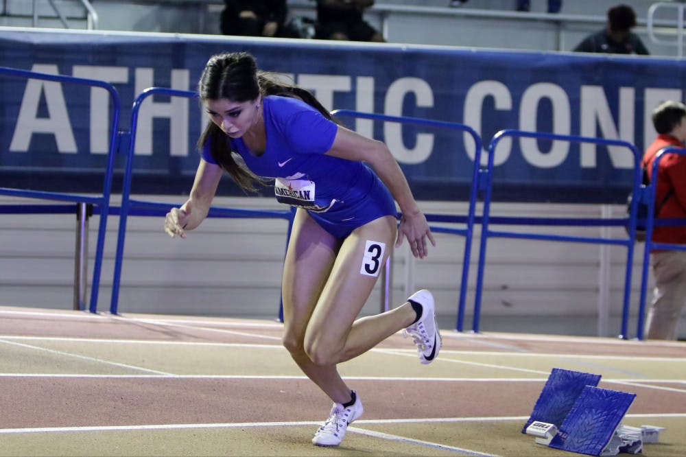 <p>February 25, 2017 - Memphis Track and Field at the American Athletic Conference Indoor Track and Field Championships</p>