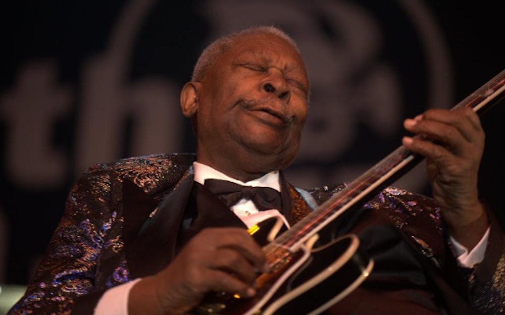 <p>Blues legend B.B. King, who died this past May, released over 50 albums and received 15 Grammy’s.</p>