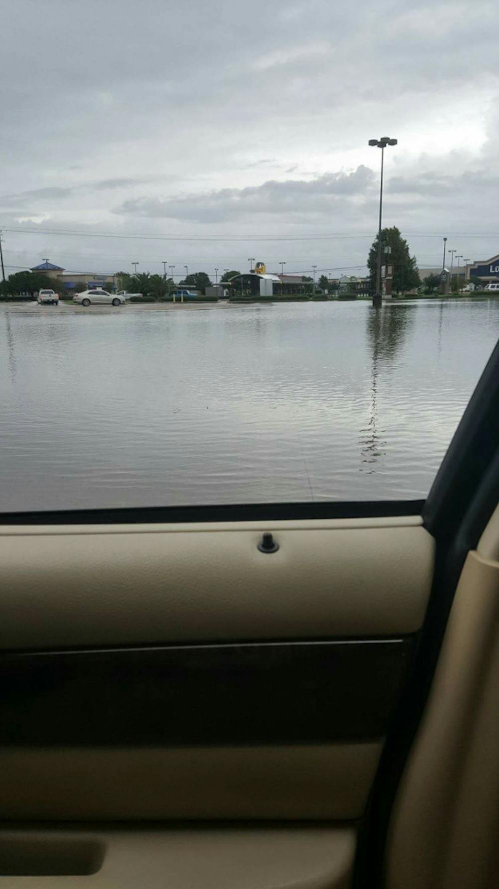 <p>Floodwaters rise in Pearland, Texas, 20 miles outside of Houston. Rescue operations in the city started this week as more rain is expected in the coming days.&nbsp;</p>